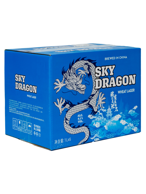 Пиво Sky Dragon Wheat Lager светлое, 1л