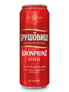 Пиво Крушовице светлое, 0.43л