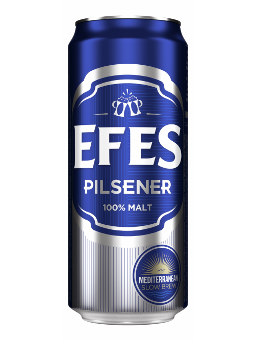 Пиво Efes Pilsner светлое, 0.45л