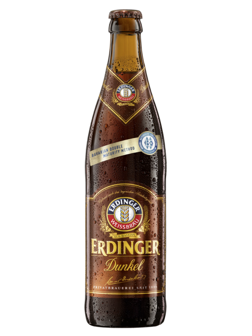 Пиво Erdinger Dunkel Эль темное, 0.5л