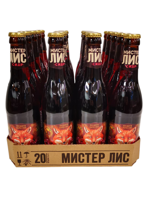 Сидр Мистер Лис Спелая вишня, 0.4л