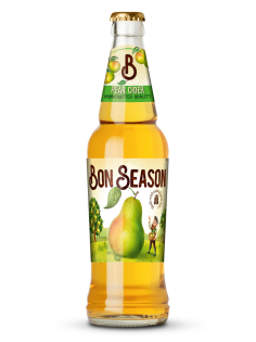 Сидр Bon Season Грушевый сладкий, 0.4л