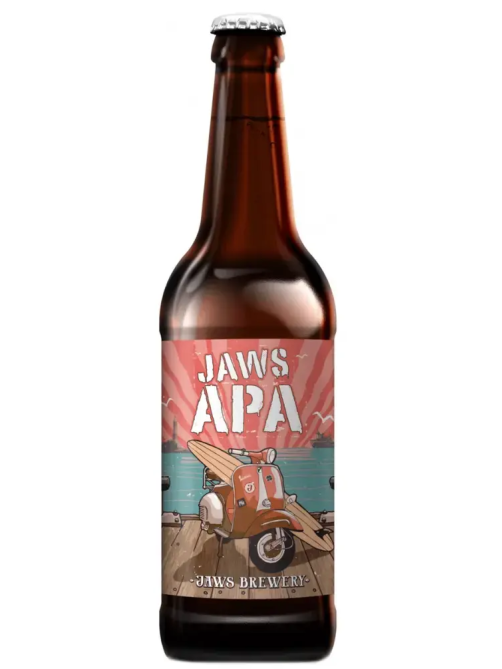 Пиво Jaws APA Эль светлое, 0.5л