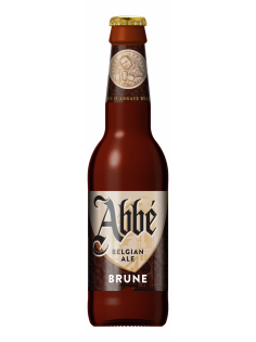 Пивной напиток Abbe Brune Эль темное, 0.33л