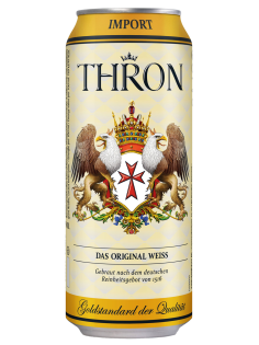 Пивной напиток Thron Original Weiss Эль светлый, 0.5л