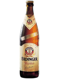 Пиво Erdinger Weissbier светлое пшеничное, 0.5л