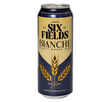 Пивной напиток Six Fields Blance нефильтрованный, 0.5л