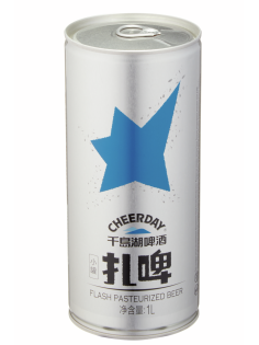 Пиво Cheerday Silver светлое, 1л