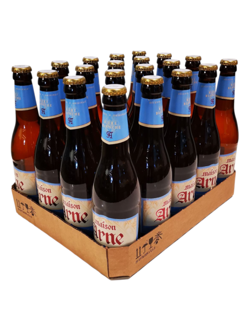 Пивной напиток Maison Arne Biere Blanche Эль светлый, 0.4л