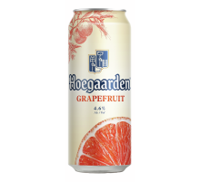 Пивной напиток Hoegaarden Grapefruit Эль светлый, 0.45л