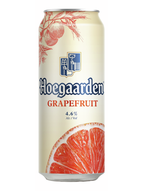 Пивной напиток Hoegaarden Grapefruit Эль светлый, 0.45л