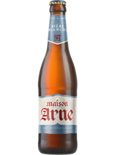 Пивной напиток Maison Arne Biere Blanche Эль светлый, 0.4л