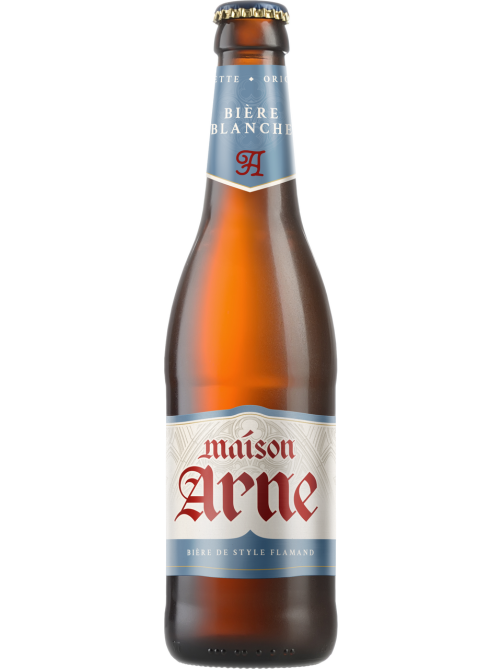 Пивной напиток Maison Arne Biere Blanche Эль светлый, 0.4л