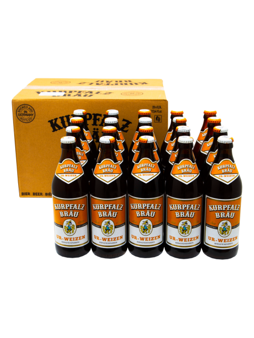 Пиво Kurpfalz Brau Ur-Weizen Эль светлое, 0.5л