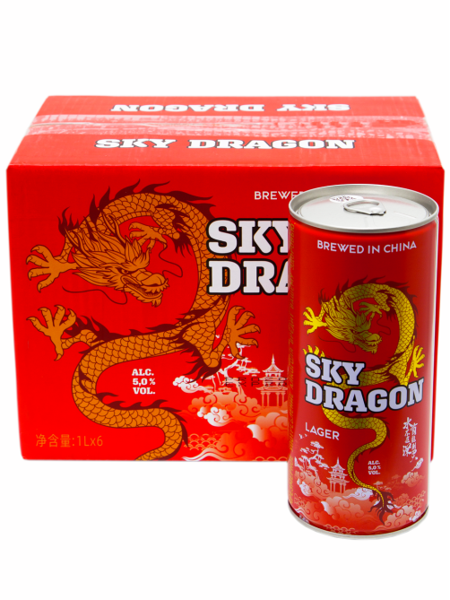 Пиво Sky Dragon 1л