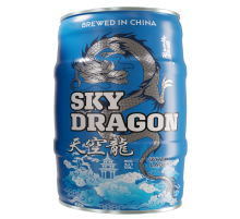 Пиво Sky Dragon Wheat lager светлое нефильтрованное, 5л