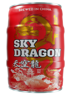 Пиво Sky Dragon светлое фильтрованное, 5л