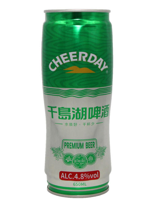 Пиво Cheerday Premium светлое, 0.65л