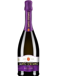 Сидр Santo Stefano газированный красный полусладкий, 0.75л