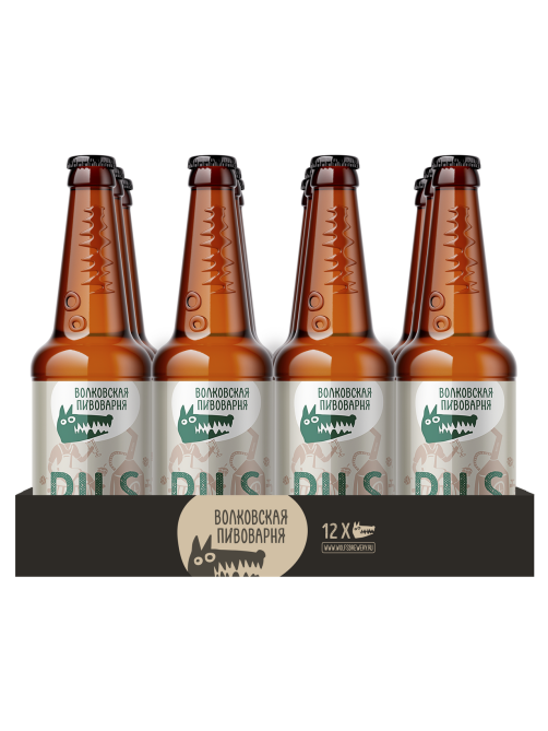 Пиво Волковская пивоварня Pils светлое фильтрованное, 0.45л