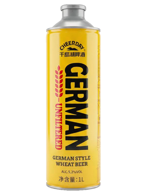 Пиво Cheerday German пшеничное светлое, 1л