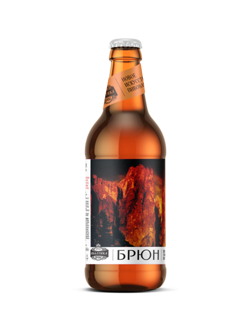 Пиво Балтика Brew Bruin Эль темное, 0.44л