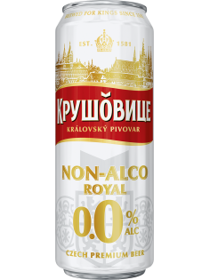 Пиво Крушовице безалкогольное, 0.43л