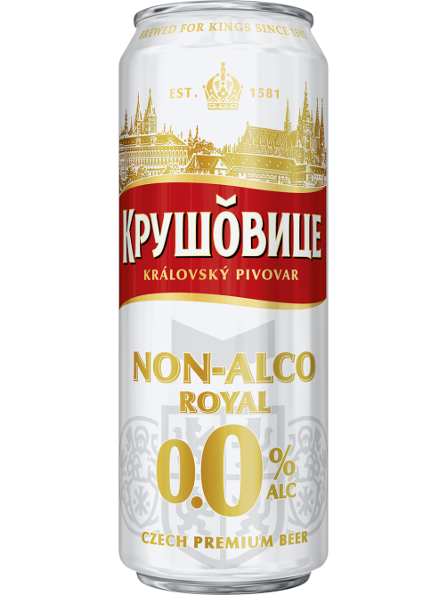 Пиво Крушовице безалкогольное, 0.43л