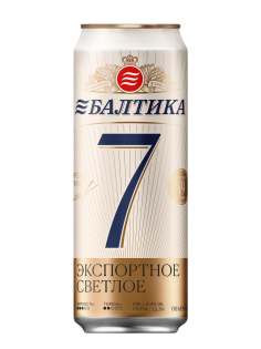 Пиво Балтика №7 Экспортное, 0.45л