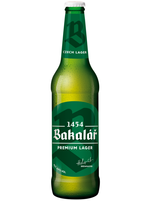 Пиво Bakalar Premium Lager, 0.5л