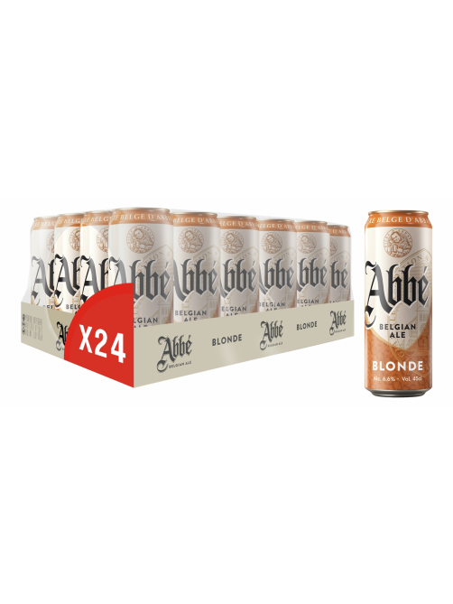 Пивной напиток Abbe Blonde Эль светлое, 0.45л