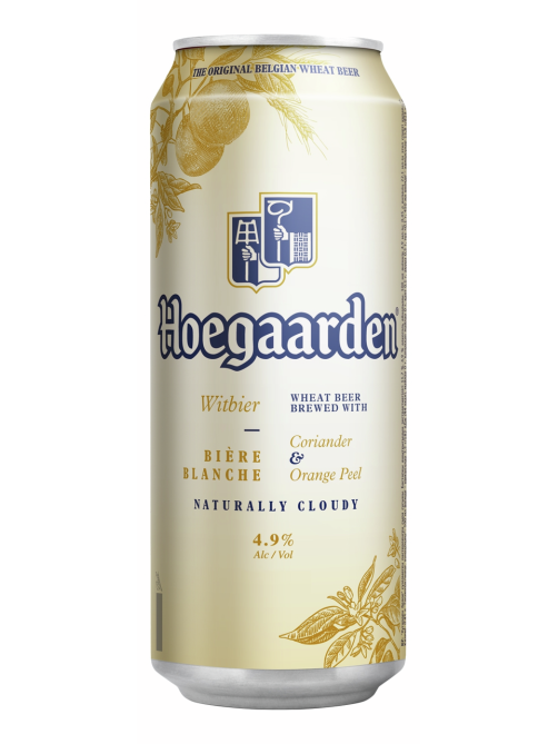 Пивной напиток Hoegaarden Blanche Эль светлый, 0.45л