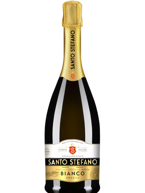 Сидр Santo Stefano газированный белый полусладкий, 0.75л