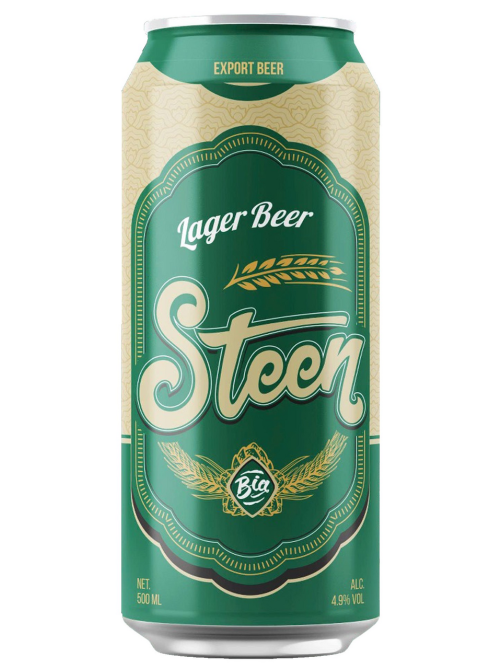 Пиво Steen лагер светлое, 0.5л