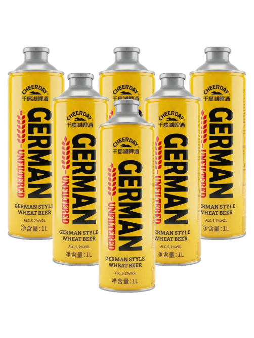 Пиво Cheerday German пшеничное светлое, 1л