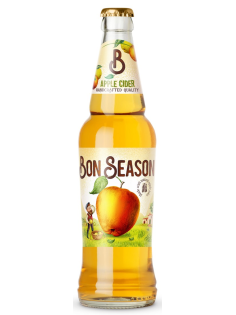 Сидр Bon Season Яблочный сладкий, 0.4л