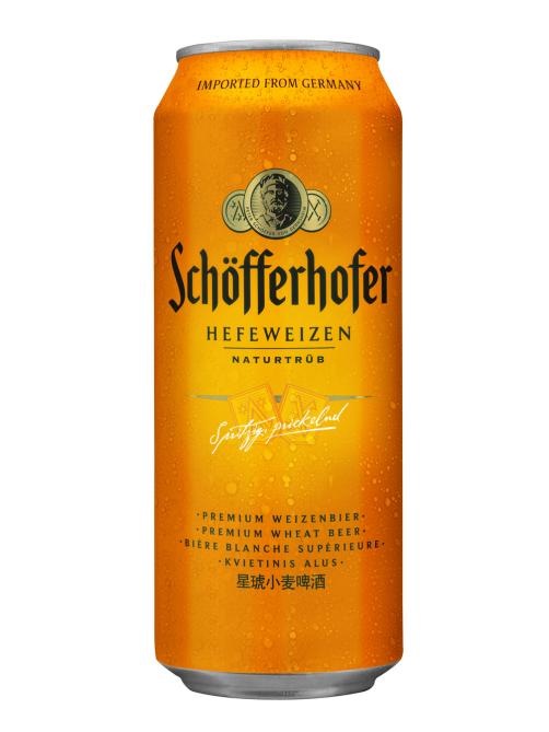 Пиво Schofferhofer Hefeweizen Эль светлое, 0.5л
