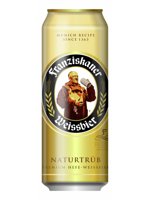 Пиво Franziskaner Премиум, 0.45л