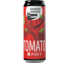 Пивной напиток Волковская пивоварня Tomato Gose Эль красный, 0.45л