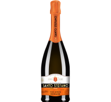 Сидр Santo Stefano Римские каникулы газированный белое полусладкое, 0.75л