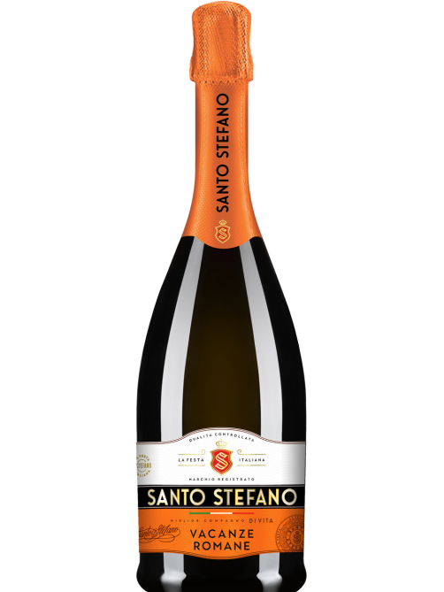 Сидр Santo Stefano Римские каникулы газированный белое полусладкое, 0.75л