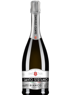 Сидр Santo Stefano газированный белый полусухой, 0.75л