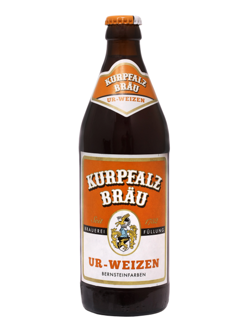 Пиво Kurpfalz Brau Ur-Weizen Эль светлое, 0.5л