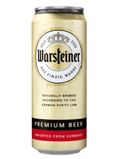 Пиво Warsteiner Premium Beer светлое, 0.5л