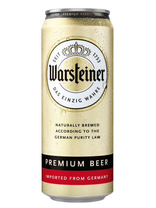 Пиво Warsteiner Premium Beer светлое, 0.5л