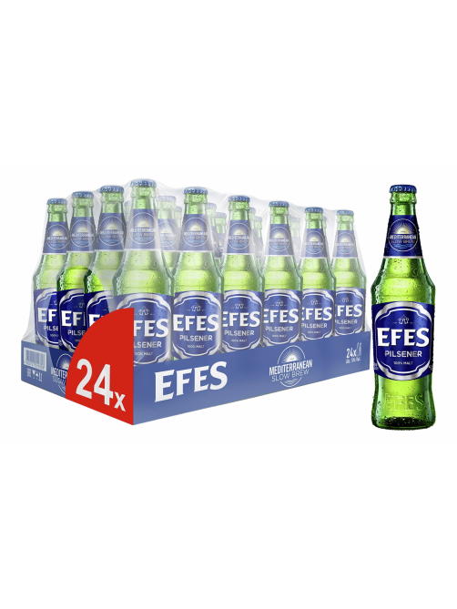 Пиво Efes Pilsner светлое, 0.45л