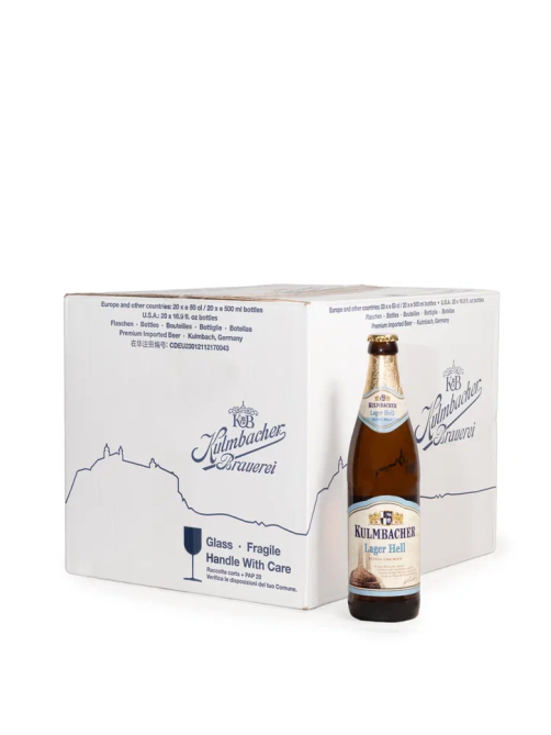 Пиво Kulmbacher Lager Hell, 0.5л