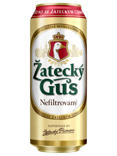 Пиво Zatecky Gus нефильтрованное, 0.45л