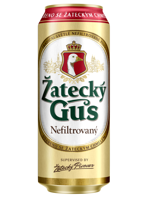 Пиво Zatecky Gus нефильтрованное, 0.45л