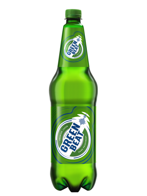Пиво Greenbeat 1.2л
